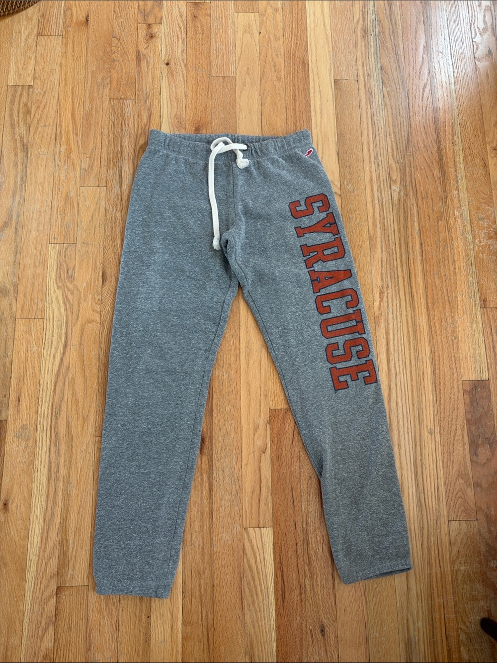 triblend sweats league syracuse gray womens small
